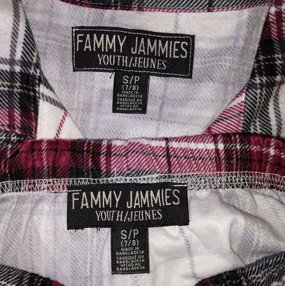 Kids light flannel pajamas - Picture 2 of 3